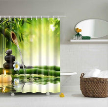 Load image into Gallery viewer, high quality adventures of Unicorn and Cat Printed Shower Curtains Bath Products Bathroom Decor with Hooks Waterproof
