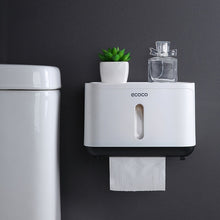 Load image into Gallery viewer, ONEUP Portable Toilet Paper Holder Plastic Waterproof Paper Dispenser For Toilet Home Storage Box Bathroom Accessories

