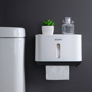 ONEUP Portable Toilet Paper Holder Plastic Waterproof Paper Dispenser For Toilet Home Storage Box Bathroom Accessories