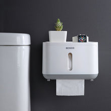 Load image into Gallery viewer, ONEUP Portable Toilet Paper Holder Plastic Waterproof Paper Dispenser For Toilet Home Storage Box Bathroom Accessories
