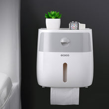 Load image into Gallery viewer, ONEUP Portable Toilet Paper Holder Plastic Waterproof Paper Dispenser For Toilet Home Storage Box Bathroom Accessories
