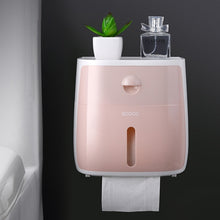 Load image into Gallery viewer, ONEUP Portable Toilet Paper Holder Plastic Waterproof Paper Dispenser For Toilet Home Storage Box Bathroom Accessories
