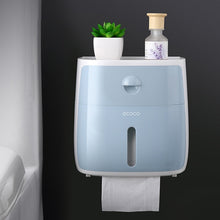 Load image into Gallery viewer, ONEUP Portable Toilet Paper Holder Plastic Waterproof Paper Dispenser For Toilet Home Storage Box Bathroom Accessories
