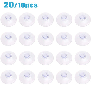 20pcs/10pcs Clear 40/30mm Sucker Suction Cups Transparent plasitc Mushroom Head Suckers Cup